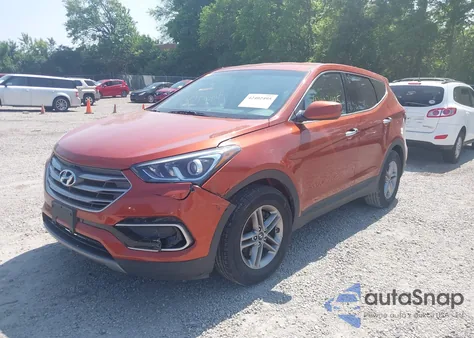 2017 Hyundai Santa Fe Sport 2.4L из США, поврежденный, VIN 5XYZT3LB6HG498448